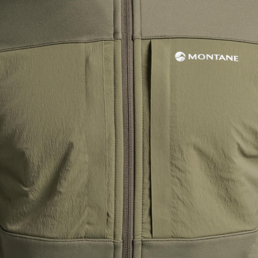 flísová bunda Montane Fury XT Hoodie Caper