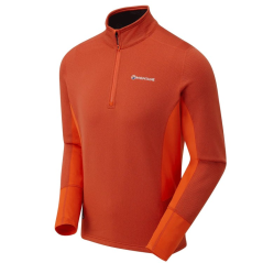 MONTANE Iridium Hybrid Pull-On firefly-orange