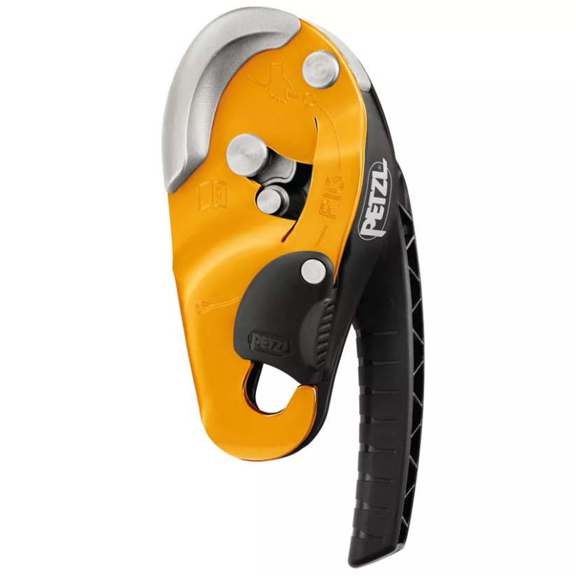 PETZL Rig yellow - Afdaalapparaat