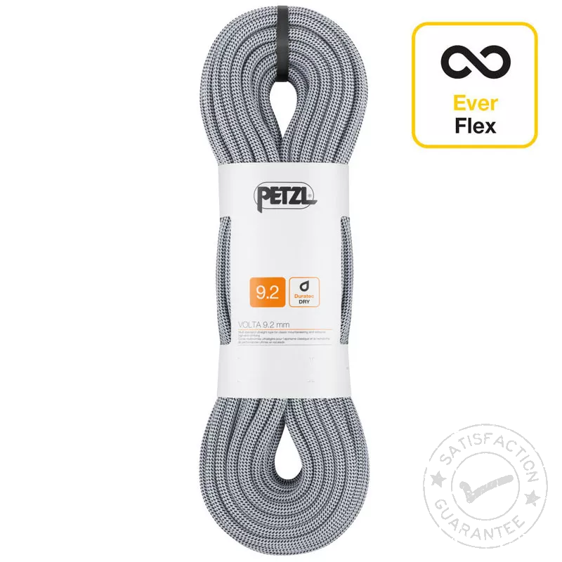 Coarda PETZL Volta 9.2mm 70m gray