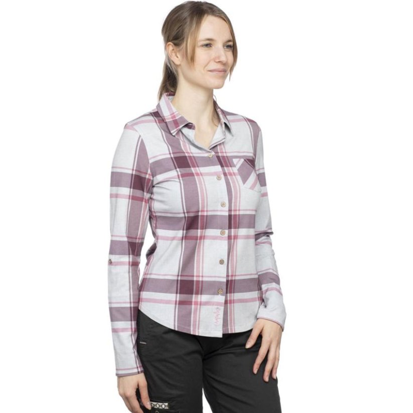 CHILLAZ Similaun Women white/bordeaux - Blouse