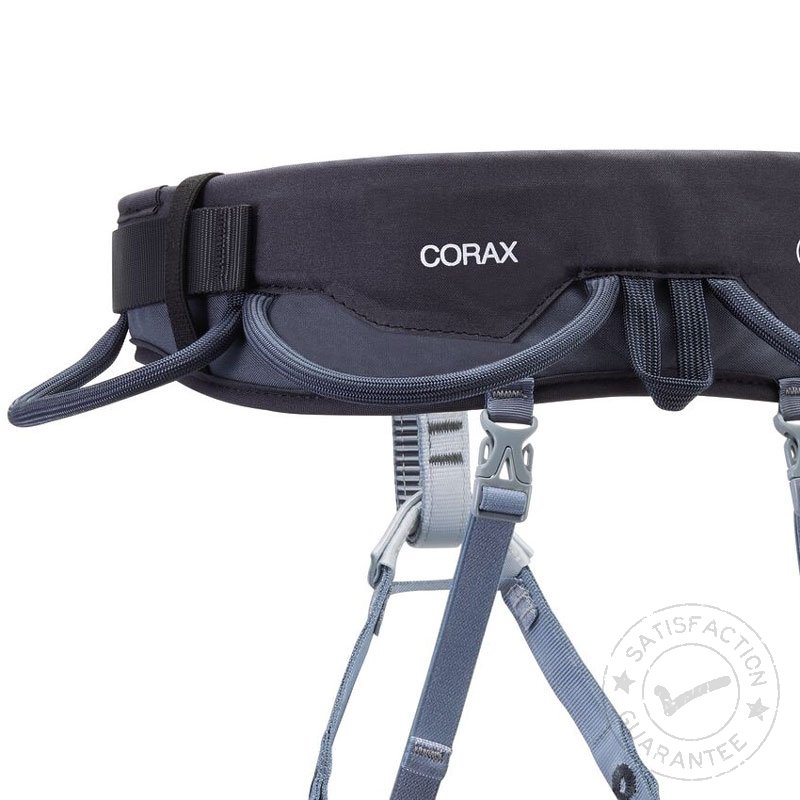PETZL Corax dark gray - ζώνη αναρρίχησης