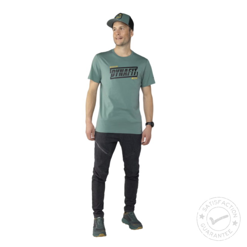 DYNAFIT Graphic Co S/S Tee atlantic - T-shirt