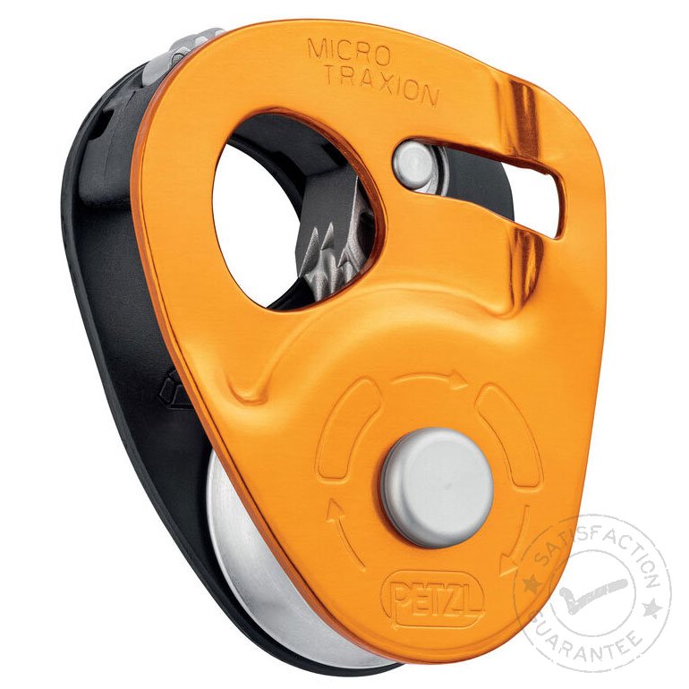 Макара PETZL Micro Traxion Pulley orange