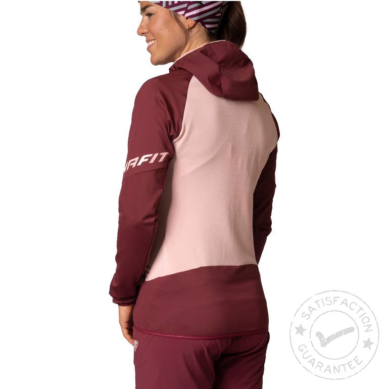 DYNAFIT Transalper Light Polartec W Hoody Burgundy