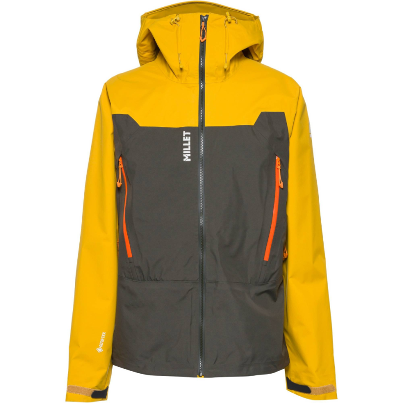 bunda MILLET Kamet light GTX deep jungle/safran - Veľkosť: M