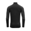 DEVOLD Running Merino Cover Zip neck man caviar - Mărimea: M