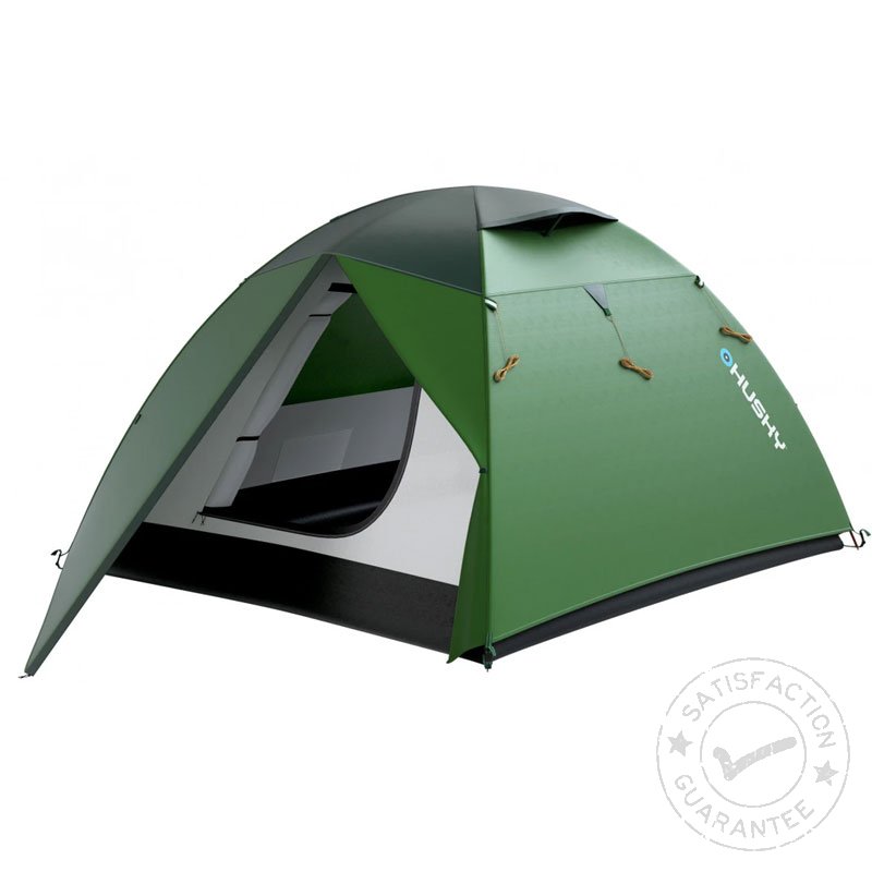 HUSKY Bright 4 green - Turistični šotor