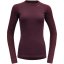 DEVOLD Duo Active Merino 205 Shirt Woman port - Unterwäsche