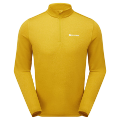 Montane Dart Zip Neck ginko gold - Haut à manches longues