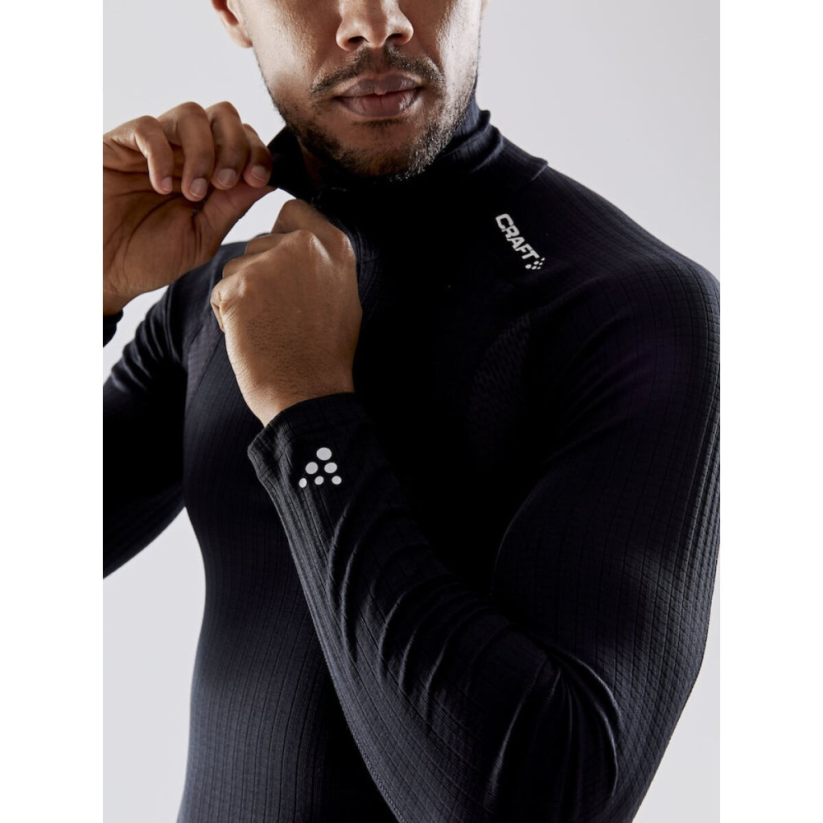 CRAFT Active Extreme X Zip negro - camiseta térmica - Talla: M