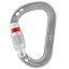 karabína PETZL Rocha Screw-Lock silver