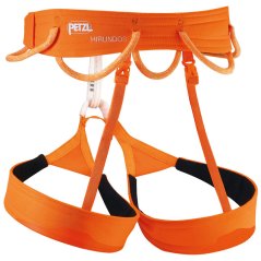 登山用ハーネス PETZL Hirundos orange