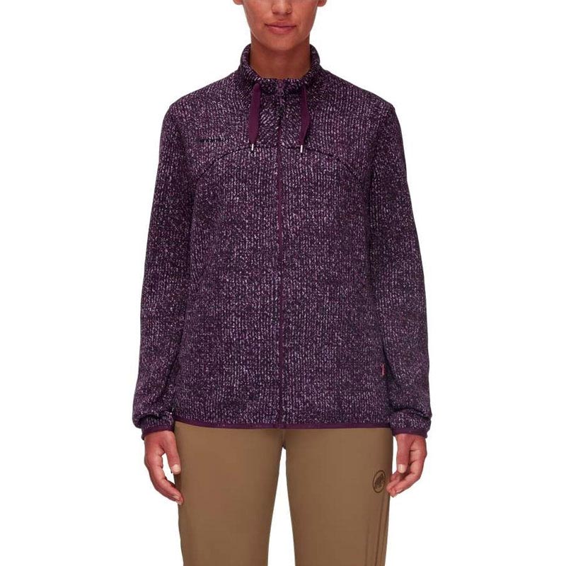 Chaqueta de fleece MAMMUT Chamuera ML Jacket Women grape-KOPIE