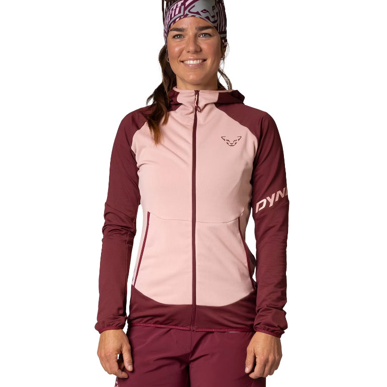 DYNAFIT Transalper Light Polartec W Hoody Burgundy