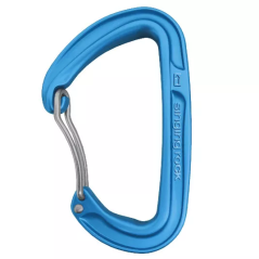 SINGING ROCK Colt Wire Bent blue - Karabiner