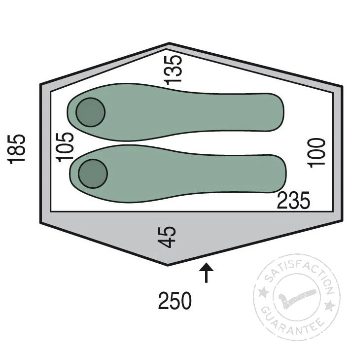 PINGUIN Echo 2 DAC - Ultralight tent