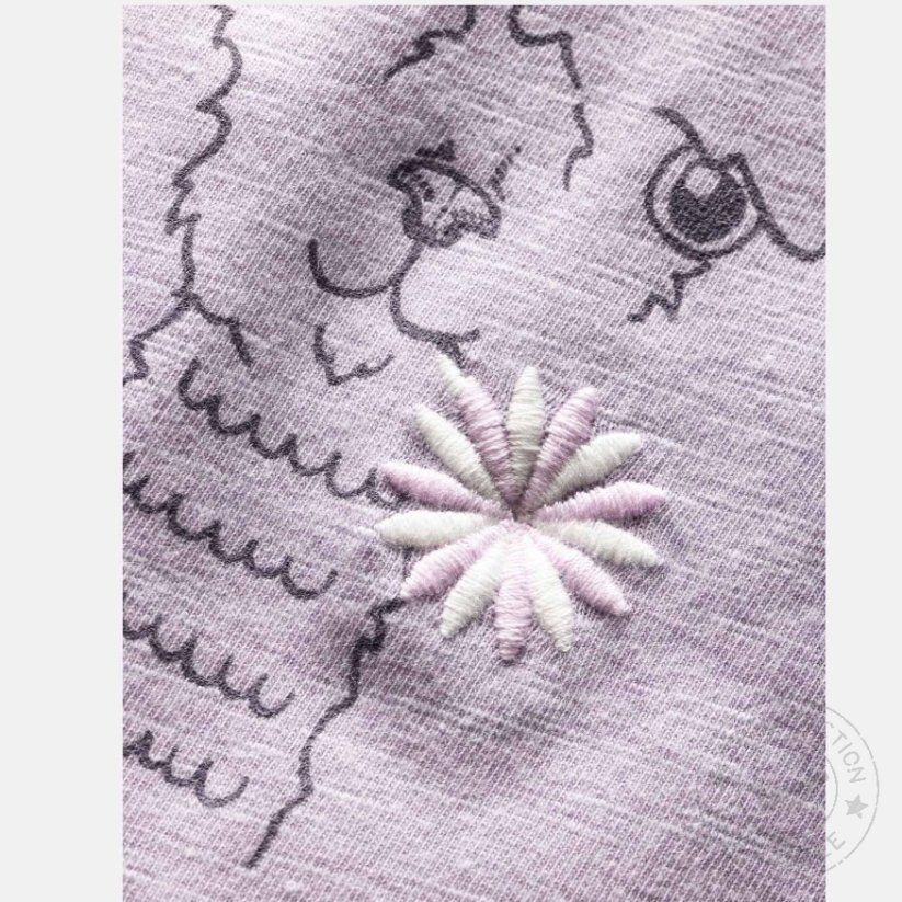 Тениска CHILLAZ Gandia Happy Alpaca violet