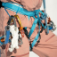 PETZL Altitude white/turquoise - beülő