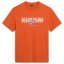 NAPAPIJRI S-Aylmer orange burnt - T-särk