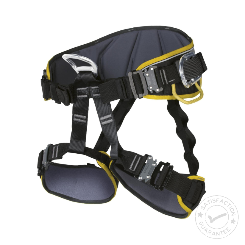 Ham alpinism utilitar SINGING ROCK Sit Worker 3D Speed black/yellow