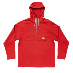 mikina Devold Archive Anorak english red