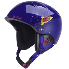 Kaciga BOLLÉ B-Kid shiny blue-rocket (53-58 cm)