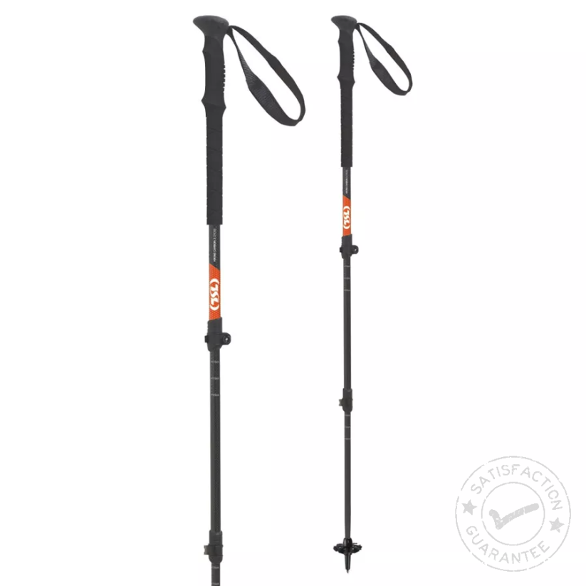 TSL OUTDOOR Hiking Carbon 3 Cross Twist - トレッキングポール