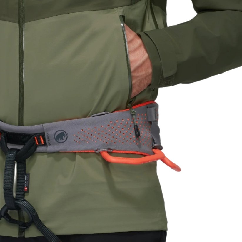 MAMMUT Alto Guide HS Hooded marsh/dark marsh - windjak