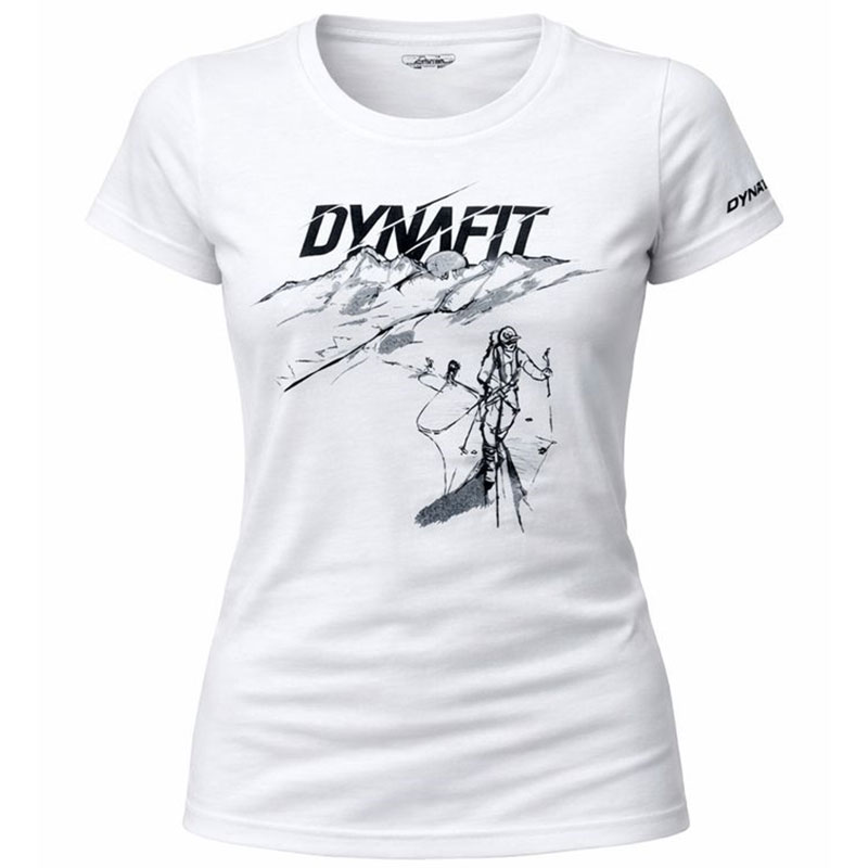 DYNAFIT Promo Graphic W S/S Tee nimbus - T-särk