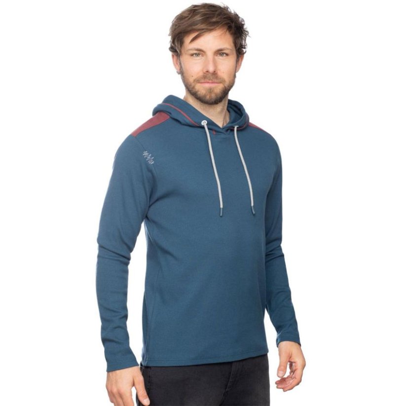 CHILLAZ Tessin 2.0 Longsleeve dark blue/dark red - Hoodie