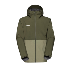 MAMMUT Linard light HS Hooded marsh/dark marsh - Veste