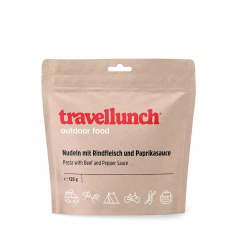 TRAVELLUNCH - Pasta with beef and Pepper sauce 125g