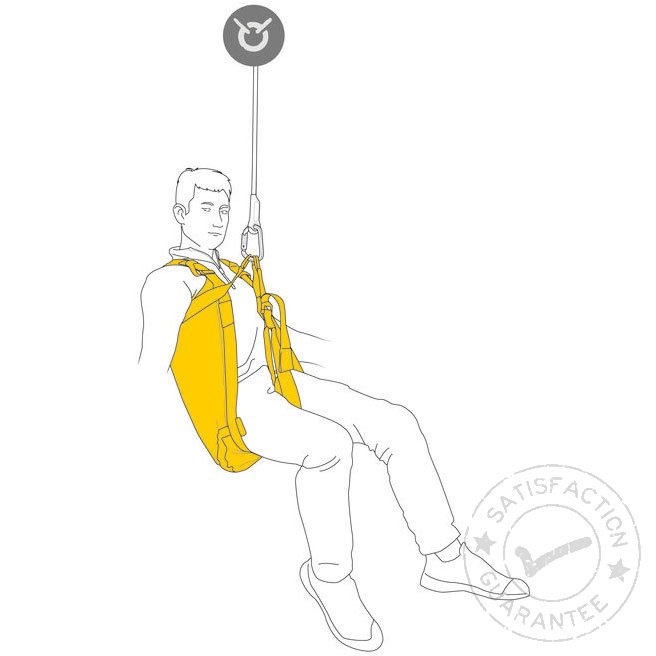 Evakuačný trojuholník PETZL Pitagor