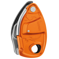 Asegurador de escalada PETZL Grigri Plus orange