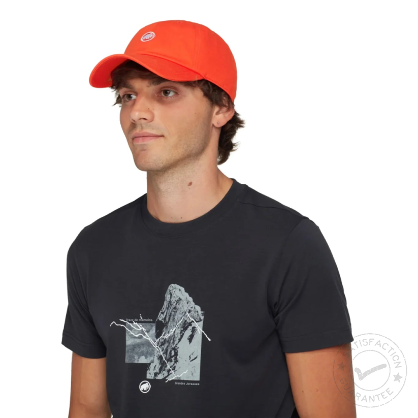 kapa s šiltom MAMMUT Baseball Cap L/XL mammut red