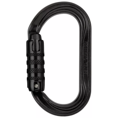 karabína PETZL Oxan Triact-Lock black