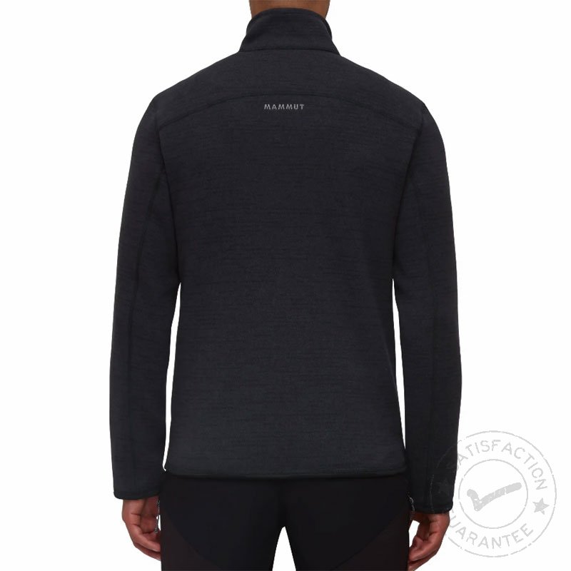 MAMMUT Arctic Midlayer Half Zip Pull Men black - Fleecetrui