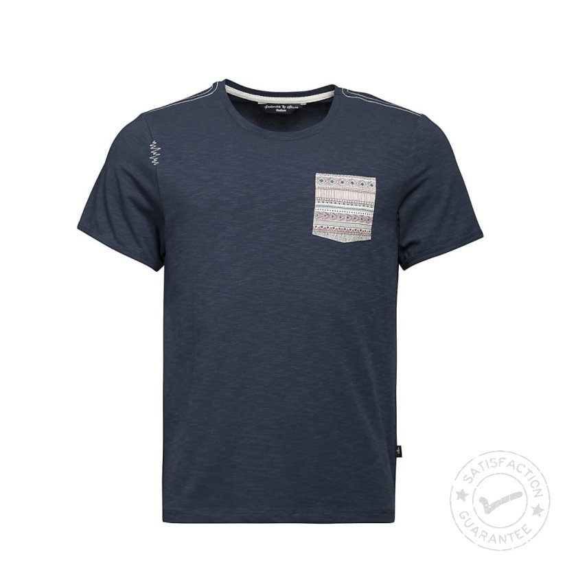 CHILLAZ Pocket Ornament dark blue - T-shirt