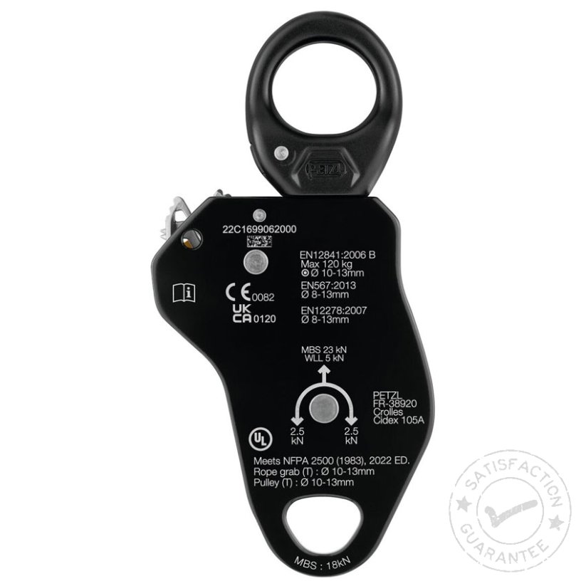 pulley with swivel PETZL Pro Traxion