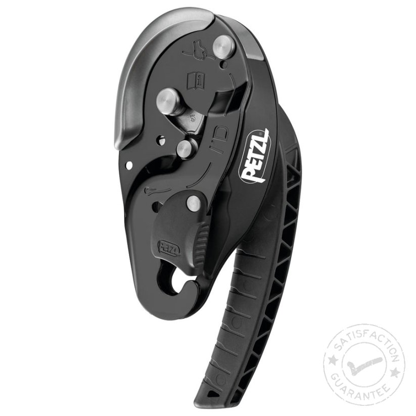 PETZL I'D S black - isepidurdav julgestusvahend