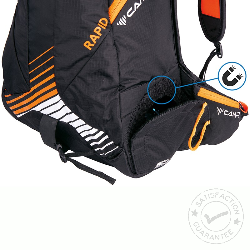 Camp Rapid black/orange - Zaino
